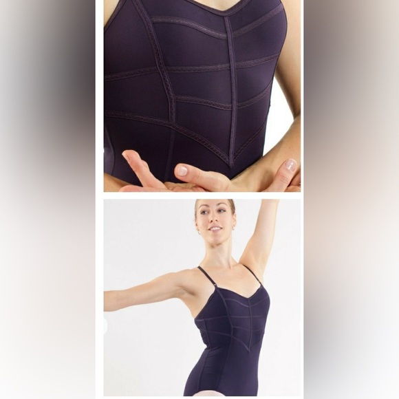 Lululemon Chasse leotard bodysuit black swan dance ballet size 4 - Picture 5 of 10
